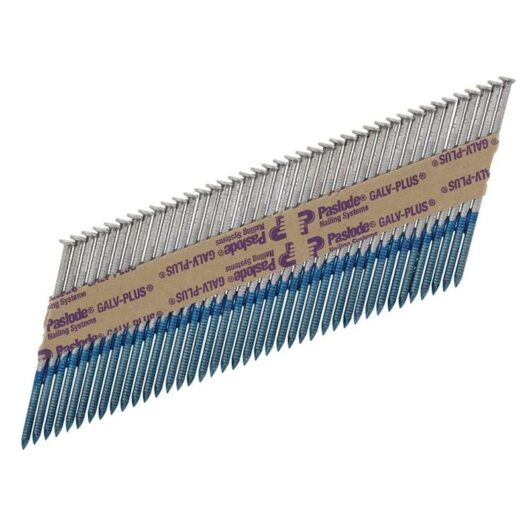 2.8 x 51mm IM360 Ring Nails Galv-Plus® Finish Box of 1100 + 1 Fuel Cell PAS141080 - Paslode