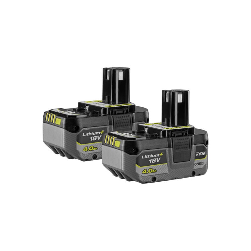 One+ 4.0Ah Lithium+ Compact Battery Twin Pack 18V RB1840X RB18L40/2 - Ryobi