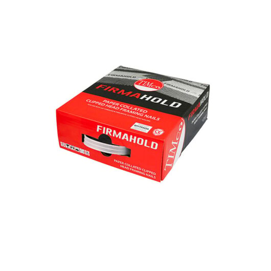 Firmahold - timco Collated Clipped Head Ring Shank Bright Nails - 2.8 x 63