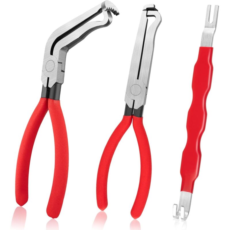 3PCS Electrical Disconnect Pliers, Automotive Electrical Connector Removal Tool, Automotive Electrical Terminal Connector Separator Removal Tool for