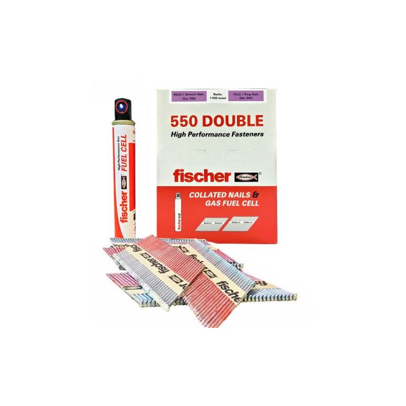 540482 550 double nail pack 90/51 - Fischer