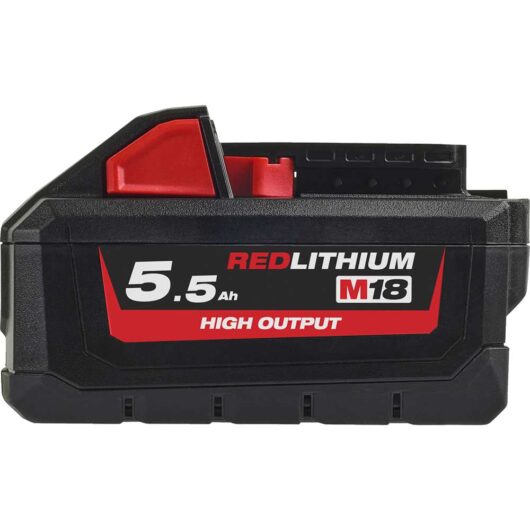 Milwaukee M18 HB5.5 18v Cordless High Output Li-ion Battery 5.5ah